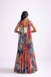 Hoxton Blouse , Scallop Dupatta , Magnolia Lehenga